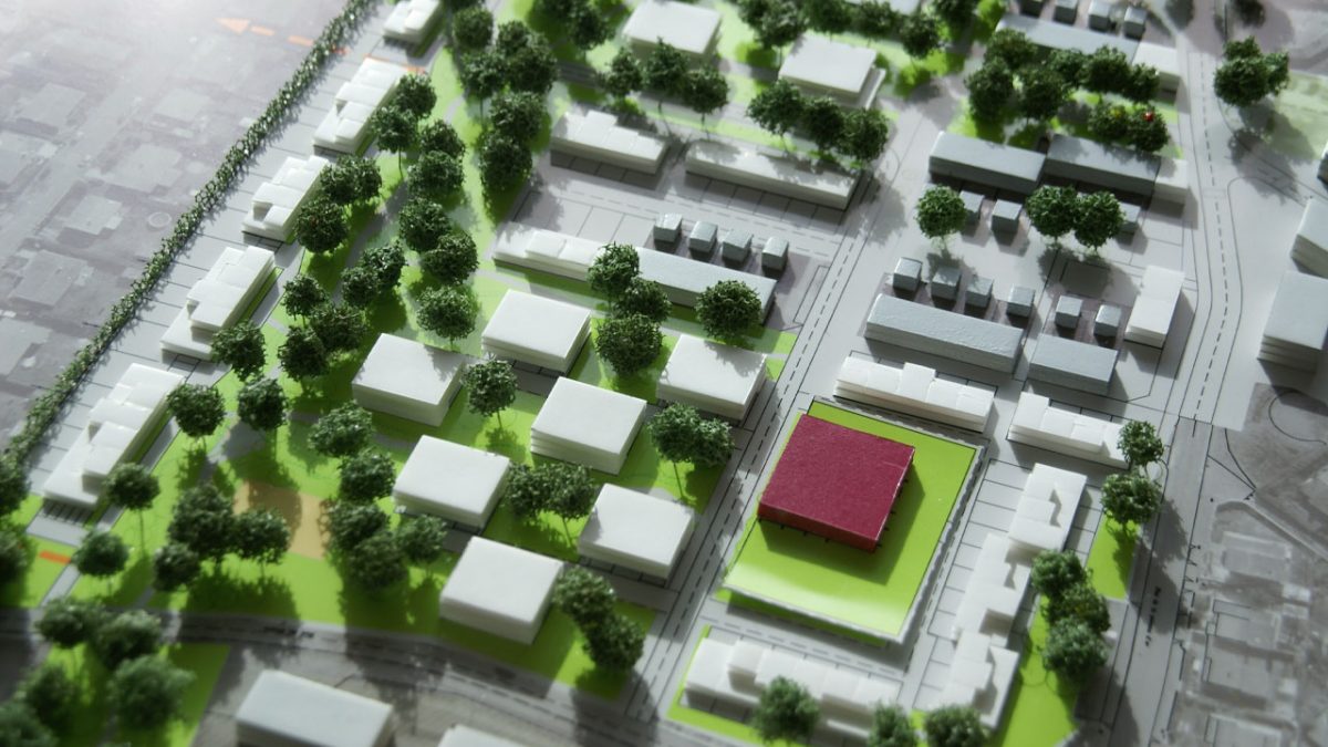 Maquette du Logements Bassens.